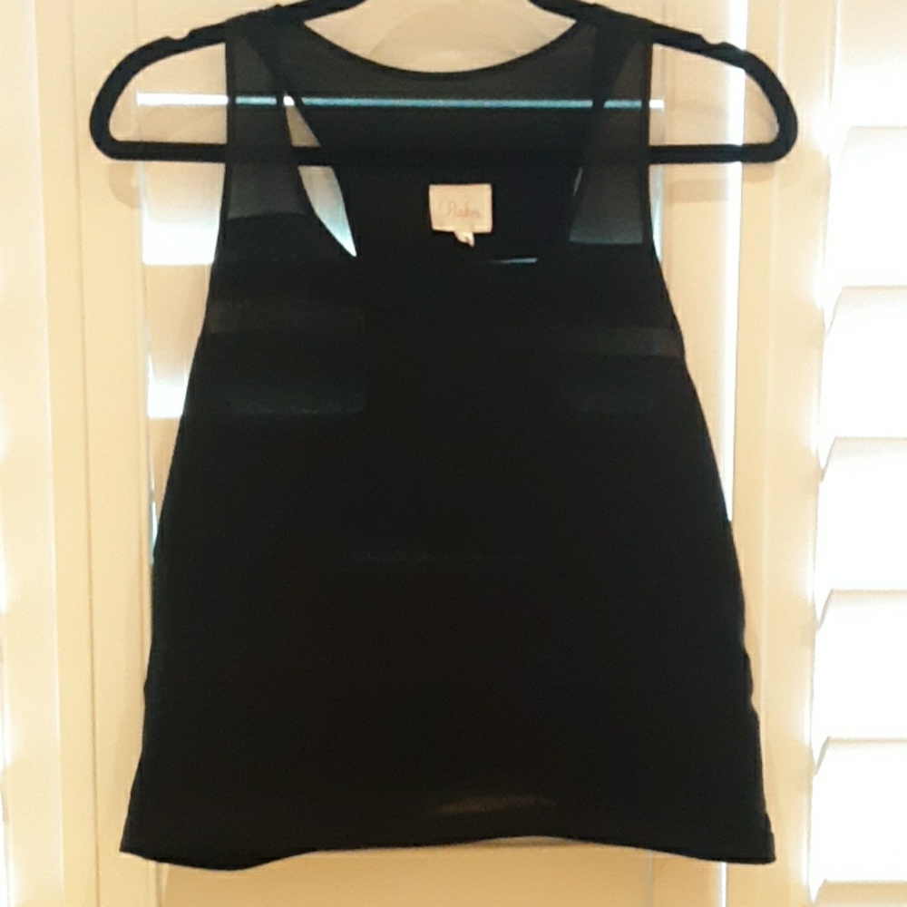 Parker silk top